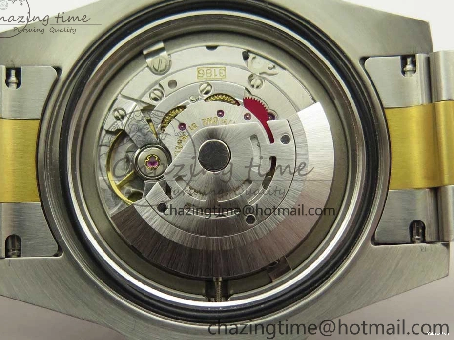 Edition GMT-Master II (Correct 1:1 Best 904L Hand Noob A3187 116713 Stack) LN YG Wrapped Steel Black Ceramic Thick 0209